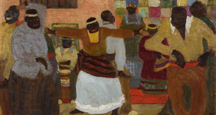 Candomble, circa 1930 - Pedro Figari. Photo: Disclosure.