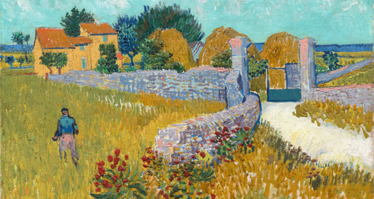 Fig. 13 -Casa de campo en Provenza, Vincent Van Gogh, 1888. National Gallery of Art, Washington. AILSA Mellon Bruce colección.