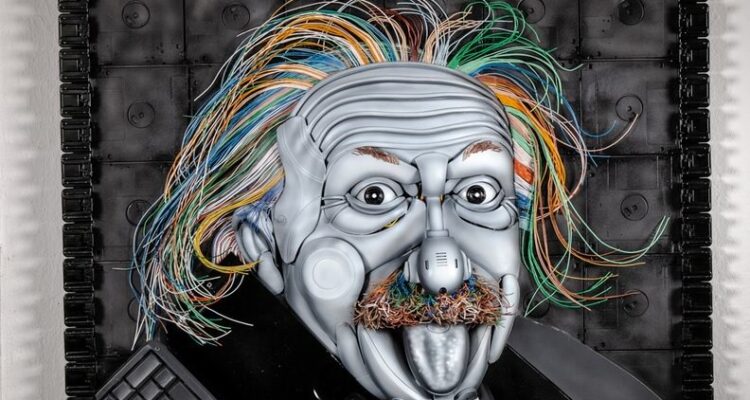 Obra "Albert Einstein" ジョタ・アゼベド, 特集. 写真: ディスクロージャー.