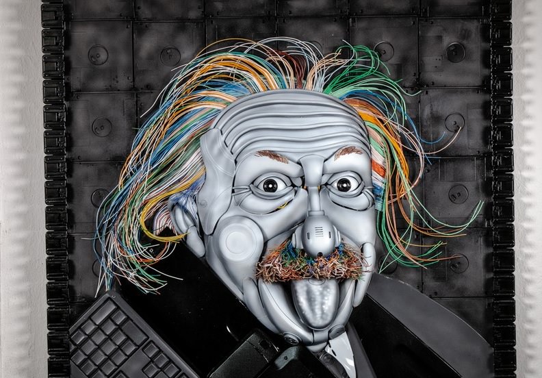 Obra "Albert Einstein" ジョタ・アゼベド, 特集. 写真: ディスクロージャー.