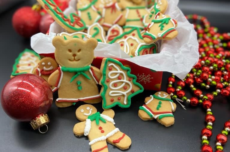 Galletas navideñas del pastelero Flávio Duarte. Fotos: Divulgación / Prensa de MF Global / Colección personal.