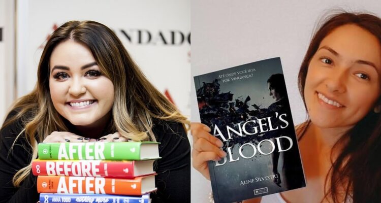 Anna Todd et Aline Silvestri. Photos: Divulgation.