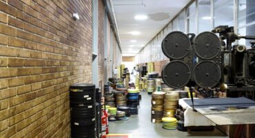 Conservation Center of the MAM-RJ Cinematheque, in downtown Rio, and the Cavideo Cultural Space. Photo: Disclosure.