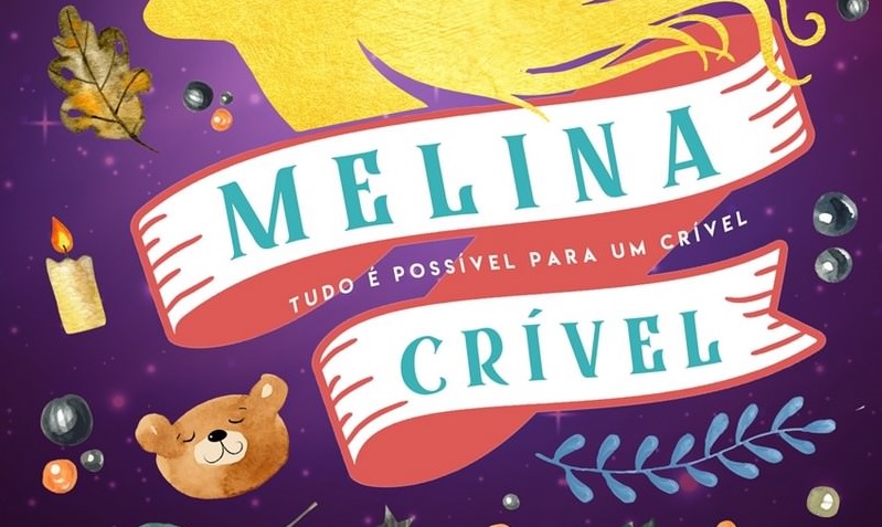 Book “Melina Crível” by Ingra Danielle Português, cover - featured. Disclosure.