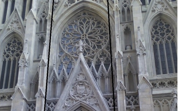 Fig. 4 – Igreja de Saint Patrick, Nova York - destaque. Foto de Rosângela Vig.