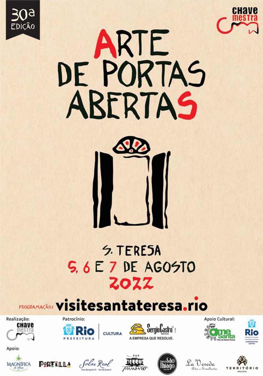 Open Doors Art 2022 Santa Teresa, 30ª Edizione, poster. Rivelazione.