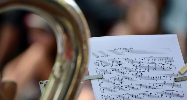 IV SESC国際音楽祭 ペロタス-RS, ネレイスの泉の金属五重奏団. 写真: フラビオ・ネベス.