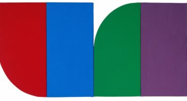 Paiva Brazil, red, Blue, green and purple - 40x81cm - 2021. Photo: Disclosure.