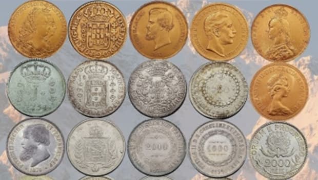 64º Leilão Numismática Moderna – Mega Leilão, Flávia Cardoso Soares Leilões. Divulgação.