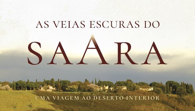 Livro "As veias escuras do Saara" de Marcos Emílio Frizzo, destaque. Divulgação.