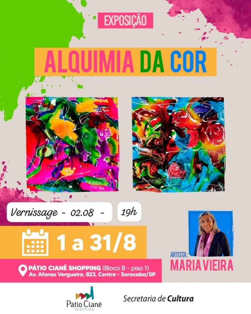 Alchemy of Color Exhibition - Maria Vieira. Art: Disclosure.